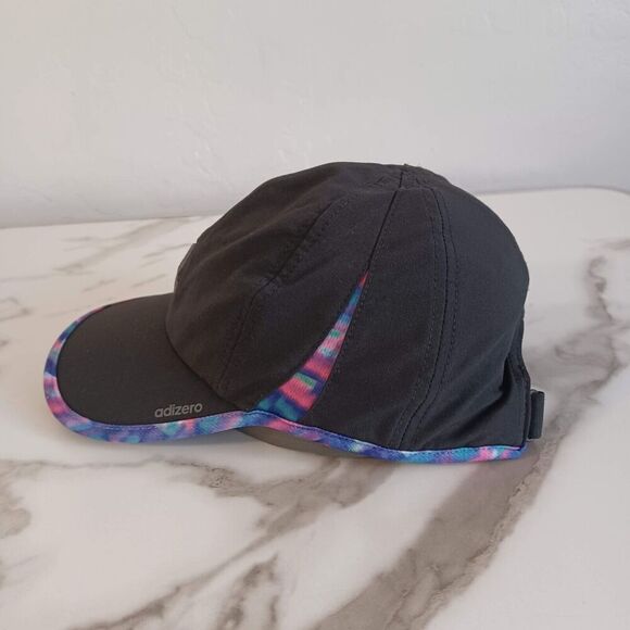 Adidas Climacool Black Multi Stretch Adjustable Womens Baseball Cap Hat One Size - Picture 3 of 8